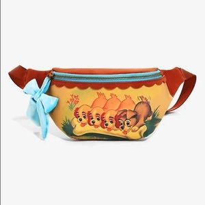 BNWT Loungefly Disney Lady & the Tramp Fanny Pack